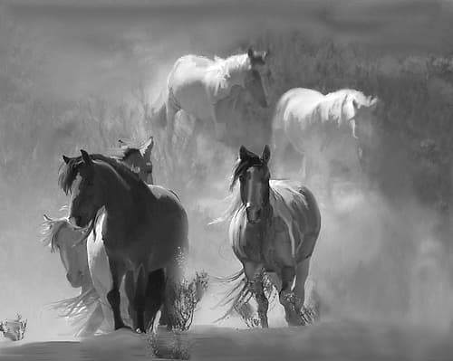 Choctaw Run Landscape Print